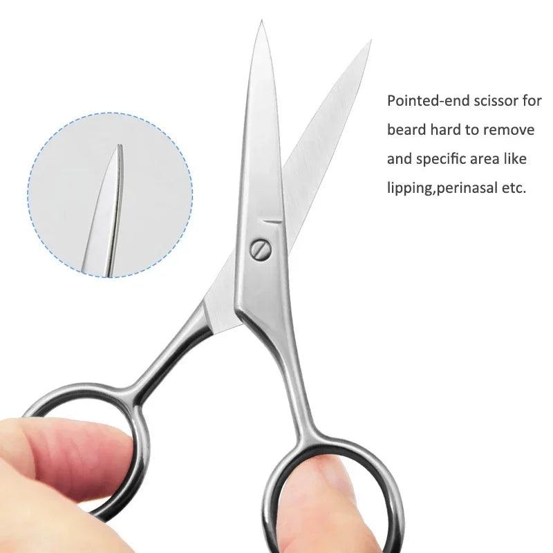 Beard Trimming Scissors Kit