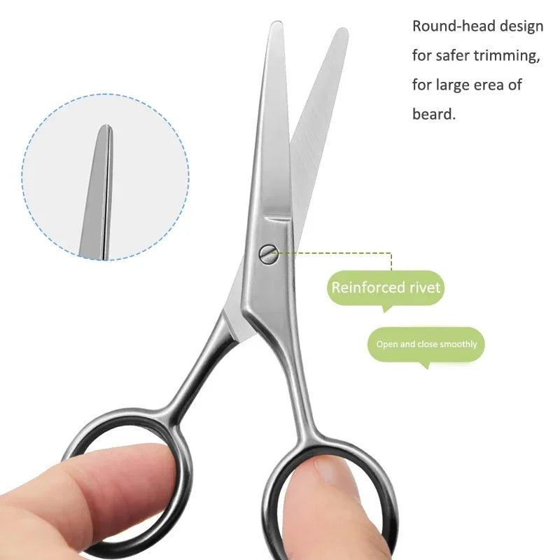 Beard Trimming Scissors Kit